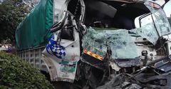 Car involved in an accident along the Nairobi-Nakuru Highway