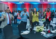Cabinet Secretary Ministry of Youth Affairs, Creative Economy, and Sports Ababu Namwamba Zara Basharat Higgs (Head of Public Policy Program at TikTok Pakistan), Dennis Itumbi and Dr. Wesley Kiprop (Ministry Of Information, Communications And Telecommunication).