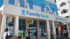 Family Bank branch along Abdel Nasser road Mombasa.
