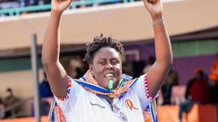 Winnie Odinga during Azimio campaigns
