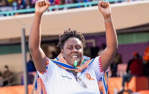 Winnie Odinga during Azimio campaigns