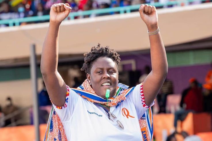 Winnie Odinga during Azimio campaigns