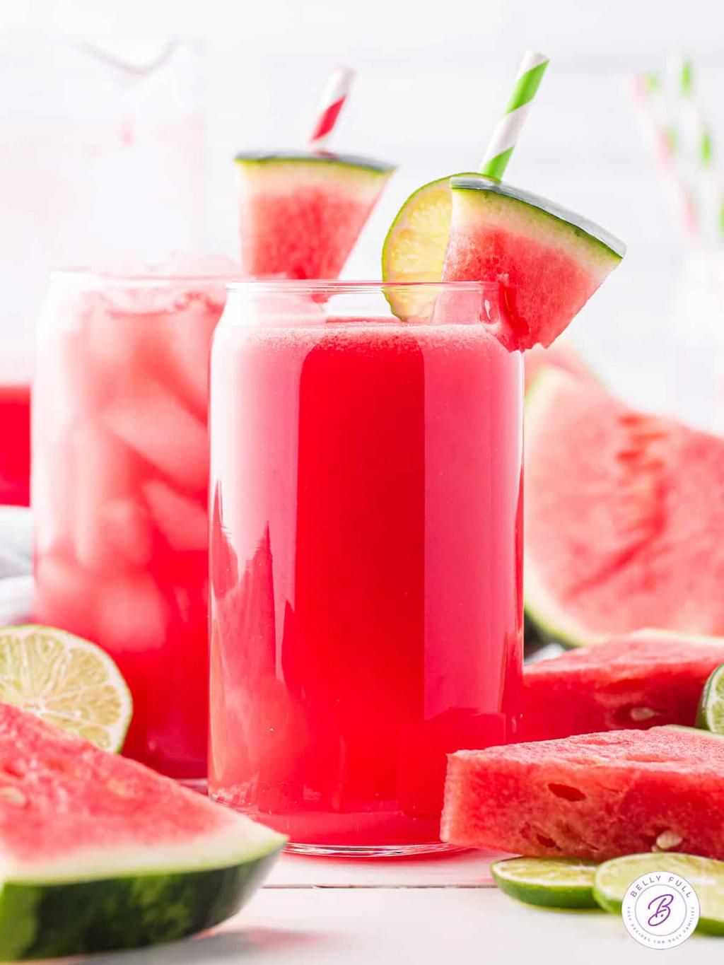 Watermelon juice is delicious and healthy [belleful]