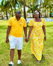 Steve Ogolla and his wife Cebbie Koks