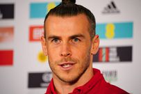 Gareth Bale during a media session at the Vale Resort on November 14, 2022.