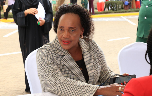 Kisumu West MP Rozzah Buyu during the registration of 13th Parliament MPs on August 26, 2022