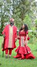 Hot 96 Radio Presenter Nick Odhiambo during his traditional wedding