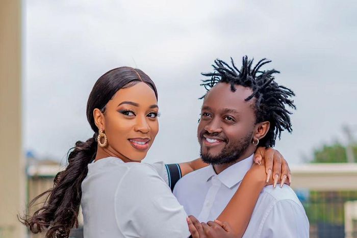 Singer Kevin Bahati & his wife Diana Marua