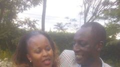 Caroylne Waithera and her late husband John De Mathew