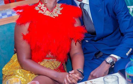 King Kaka and his wife Nana Owiti