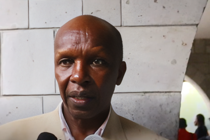 A screenshot image of father to late Jahmby Koikai speaking to local media at Saint Church on June 8
