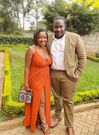 Willis Raburu and his fiancé Ivy Namu