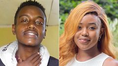 From left: TikToker Brian Chira & Azziad Nasenya