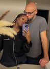 File image of Cris Njoki with Guillaume Durand