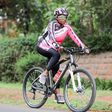 Mama Rachel Ruto with her cycling club