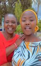 A screengrab of actress Marya Okoth and her mother ( Instagram)