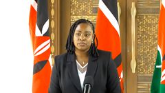Kanze Dena, the Secretary of Communications for the Office of Former President Uhuru Kenyatta