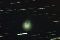 This image of the Devil comet shows its horn-shaped outflows, which are where it gets its satanic nickname from.Juan Lacruz/Wikimedia Commons