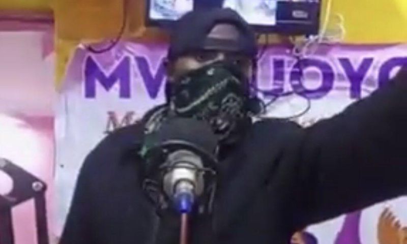 A thug on Mwinjoyo FM