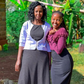 Eve Mungai and her mother