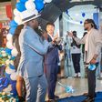 Its Official! TECNO team led by CAMON 20 Brand Ambassador, Nyashinski cut a ribbon to commemorate the official opening of the new TECNO Exclusive Store at the Garden City Mall