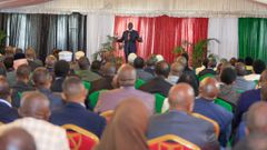 President William Ruto hosted a Kenya Kwanza Parliamentary Group meeting at State House, Nairobi on November 7, 2023
