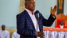 Nyeri Governor Mutahi Kahiga speaking at the Sacred Heart Endarasha Catholic Church, Kieni Constituency, Nyeri County.
