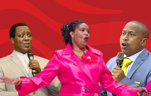 Archbishop Harrison Ng'ang'a,, Tereria Wairimu and Pastor Edward Mwai
