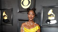 Tems at the 65th Grammy Awards