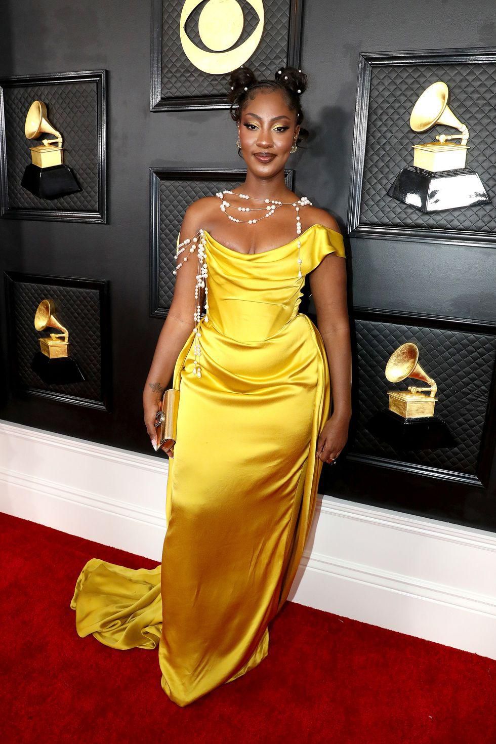 Tems at the 65th Grammy Awards [Cosmopolitan]