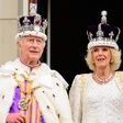 King Charles III and Queen Camilla on the balcony of Buckingham Palace after their coronation.Leon Neal/Getty Images