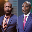 Larry Madowo, President William Ruto and Emmanuel Talaam