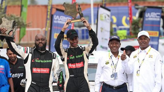 FIA Rally star McRae Kimathi