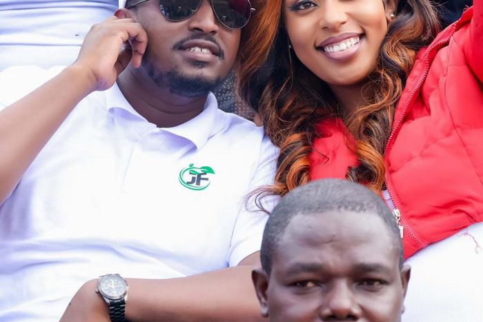 Amber Ray and Jimal Rohosafi