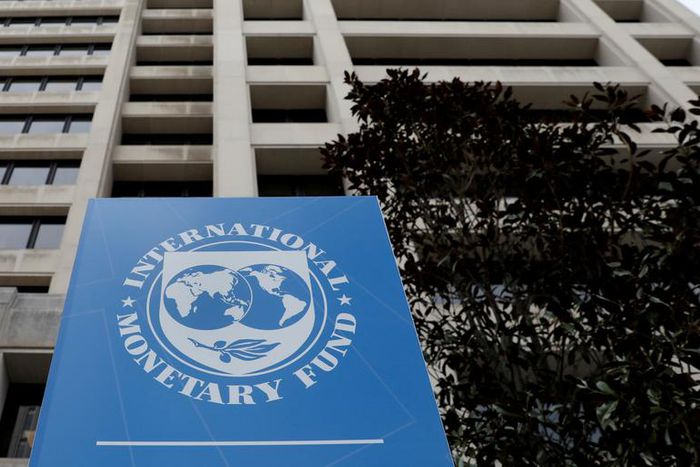 FILE PHOTO: The International Monetary Fund (IMF) headquarters building is seen ahead of the IMF/World Bank spring meetings in Washington