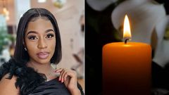 Diana Marua in mourning