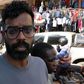 Romesh Ranganathan in down town Kampala