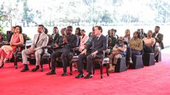 Meta leaders & content creators at State House, Nairobi on March 18, 2024