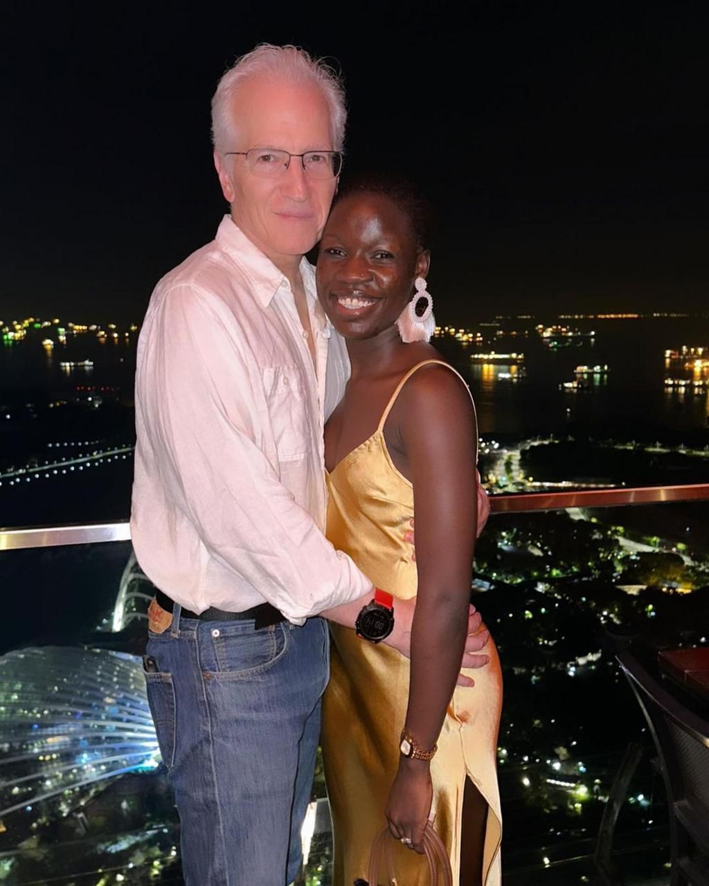 Kenyan TikToker Vanessa & her husband Brad ( Vanny&Brad Instagram )