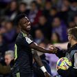 Real Madrid’s Vinicius was the subject of racist taunts against Real Valladolid