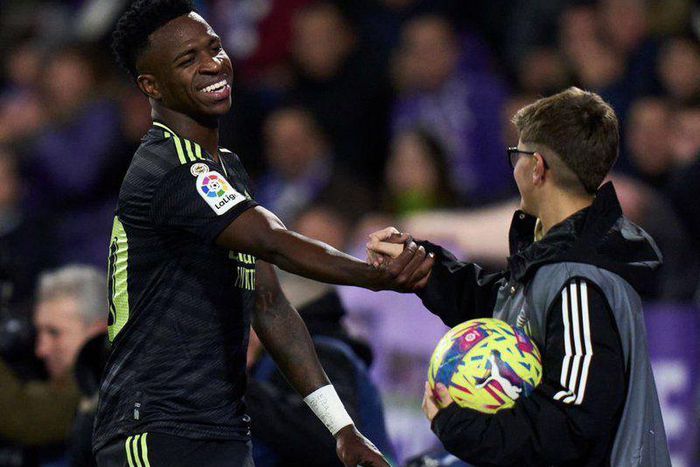 Real Madrid’s Vinicius was the subject of racist taunts against Real Valladolid