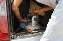 Car fitted with cooking gas (Image: Twitter HT Auto)