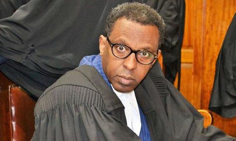 You would have died a drunkard - lawyer Ahmednasir Abdullahi in bitter exchange with Speaker Justin Muturi