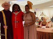 National Assembly Depuy Speaker Gladys Boss with her Husband, and Health CS Susan Nakhumicha during wedding