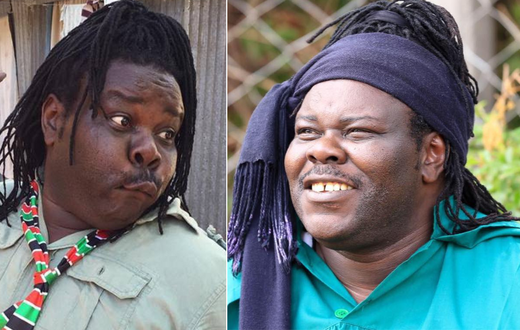 Kenyan comedian Alfonse Makacha dot Makokha