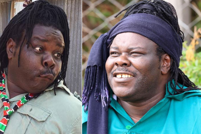 Kenyan comedian Alfonse Makacha dot Makokha