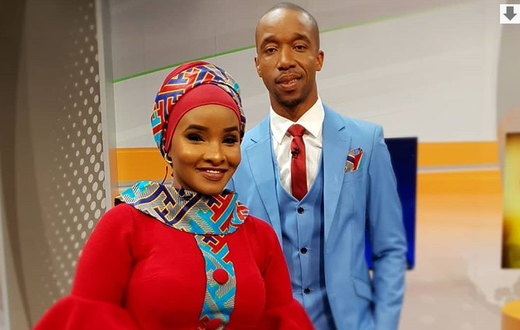Lulu Hassan and husband Rashid Abdalla (Instagram)