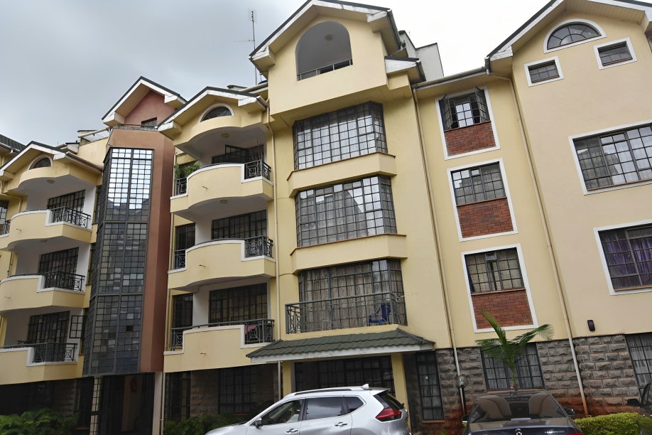 A block of apartments