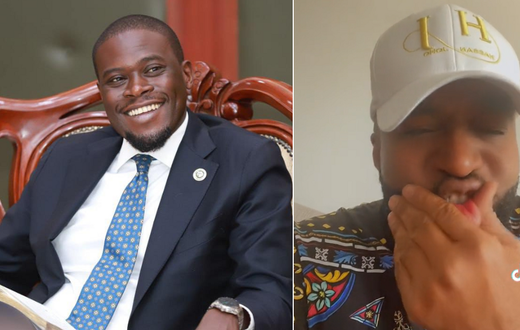 Johnson Sakaja and Ali Hassan Joho