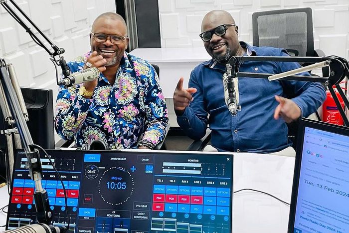 Radio presenters Gidi and Ghost Mulee